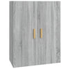 Grauer Hängeschrank Jozsef 69,5x34x90cm