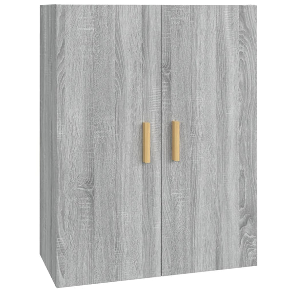 Grauer Hängeschrank Jozsef 69,5x34x90cm