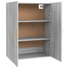 Grauer Hängeschrank Jozsef 69,5x34x90cm