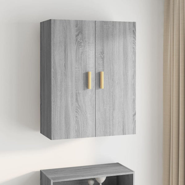 Grauer Hängeschrank Jozsef 69,5x34x90cm