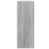 Grauer Hängeschrank Balacescu 69,5x32,5x90cm (Sonoma)