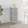 Graues Sideboard Konner 34,5x34x90cm (Holz)