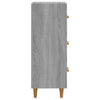 Graues Sideboard Konner 34,5x34x90cm (Holz)