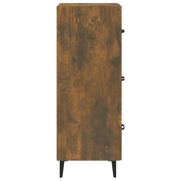 Schrank Patrache, Räuchereiche, 34,5x34x90cm (Holz)