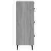 Graues Sideboard Patrache 34,5x34x90cm (Holz)