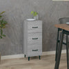 Graues Sideboard Patrache 34,5x34x90cm (Holz)