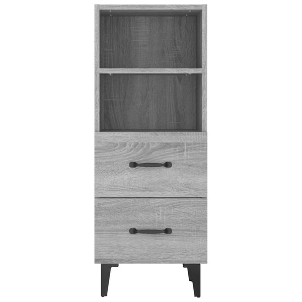 Graues Sideboard Mariet 34,5x34x90cm (Holz)