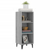 Graues Sideboard Komornicki 34,5x32,5x90cm (Holz)
