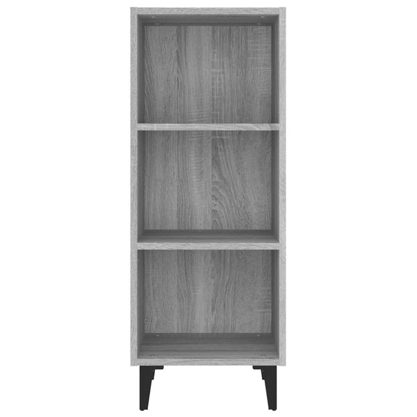Graues Sideboard Komornicki 34,5x32,5x90cm (Holz)
