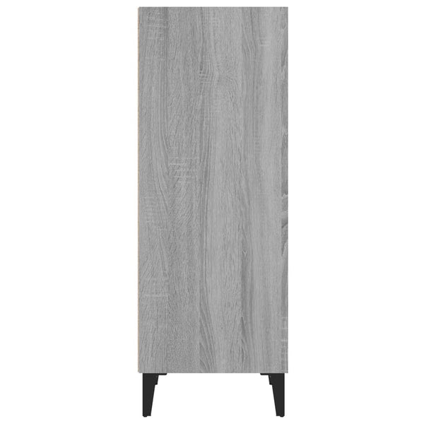 Graues Sideboard Komornicki 34,5x32,5x90cm (Holz)