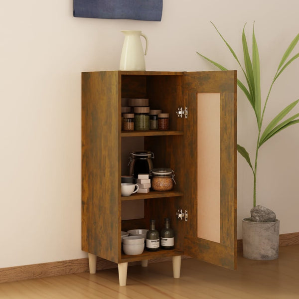 Räuchereichen-Anrichte Kandy 34,5x34x90cm (Holz)