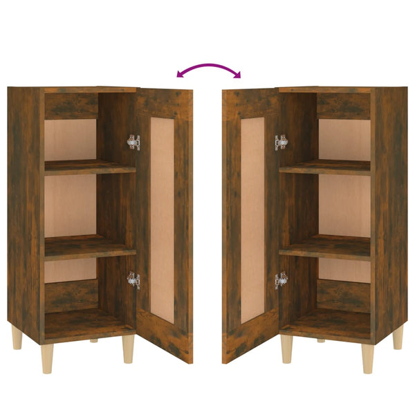Räuchereichen-Anrichte Kandy 34,5x34x90cm (Holz)