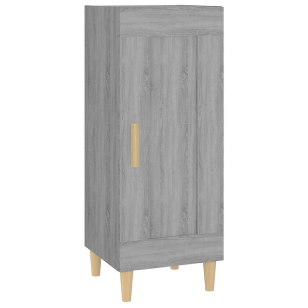 Graues Sideboard Kandy 34,5x34x90cm (Holz)