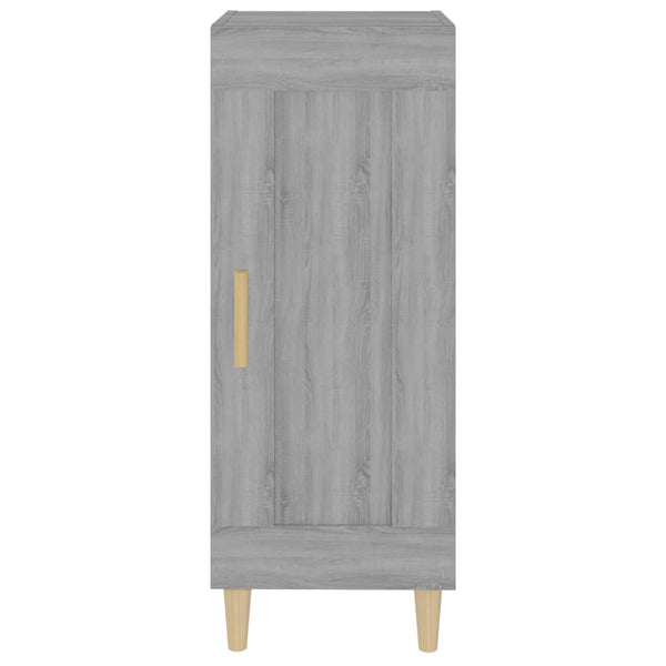 Graues Sideboard Kandy 34,5x34x90cm (Holz)