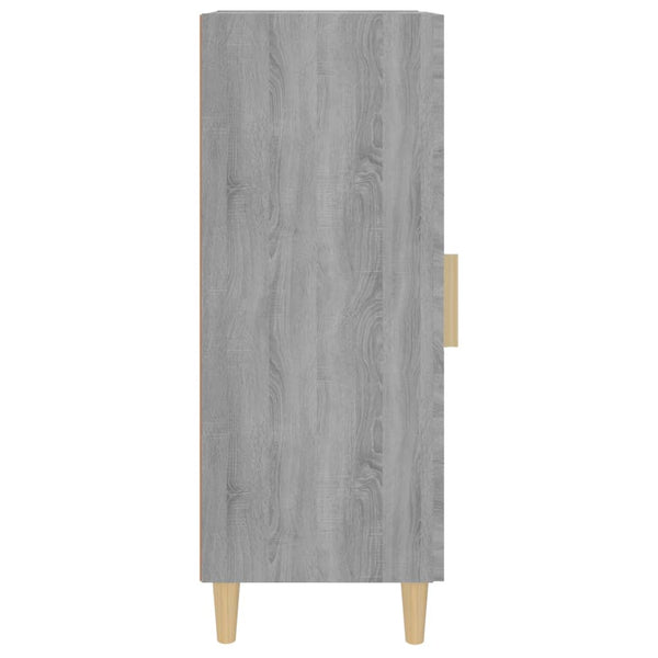 Graues Sideboard Kandy 34,5x34x90cm (Holz)