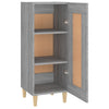 Graues Sideboard Kandy 34,5x34x90cm (Holz)