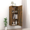 Wandschrank Tenciuc aus geräucherter Eiche 34,5x34x90cm (Holz)
