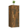 Wandschrank Tenciuc aus geräucherter Eiche 34,5x34x90cm (Holz)