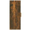 Wandschrank Tenciuc aus geräucherter Eiche 34,5x34x90cm (Holz)