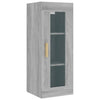 Grauer hängender Wandschrank Ghenu 34,5x34x90cm (Sonoma)