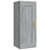 Grauer Wandschrank Domnaru 35x34x90cm (Holz)