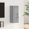 Grauer Wandschrank Domnaru 35x34x90cm (Holz)