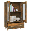 Räuchereichenschrank Fethi 70x31x115cm (Holz)