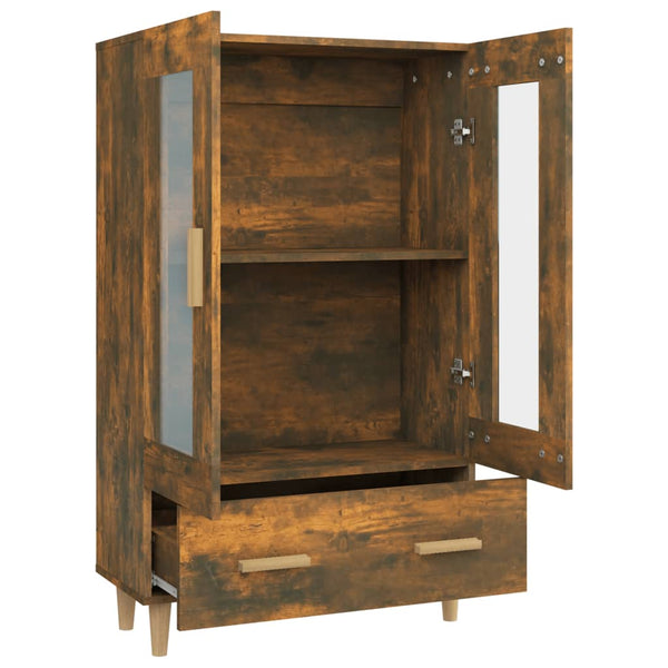 Räuchereichenschrank Fethi 70x31x115cm (Holz)