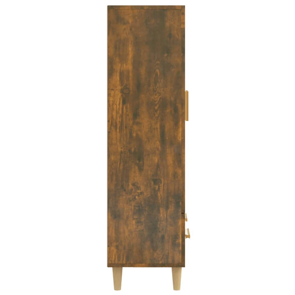 Räuchereichenschrank Fethi 70x31x115cm (Holz)