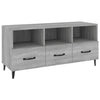Graues TV-Möbel Temes 102x35x50cm (Holz)