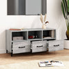 Graues TV-Möbel Temes 102x35x50cm (Holz)