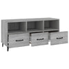 Graues TV-Möbel Temes 102x35x50cm (Holz)