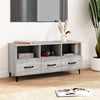 Graues TV-Möbel Temes 102x35x50cm (Holz)