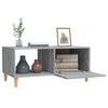 Grauer Couchtisch Szelyes 89,5x50x40cm (Holz)