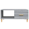 Grauer Couchtisch Szelyes 89,5x50x40cm (Holz)