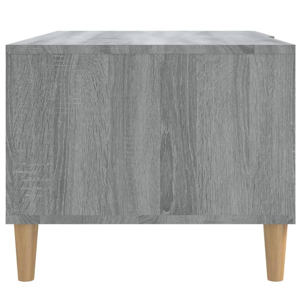 Grauer Couchtisch Szelyes 89,5x50x40cm (Holz)