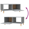 Grauer Couchtisch Szelyes 89,5x50x40cm (Holz)