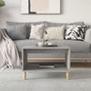 Grauer Couchtisch Slagiana 60x50x40cm (Holz)