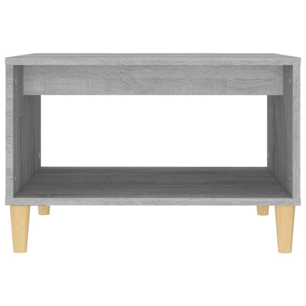 Grauer Couchtisch Slagiana 60x50x40cm (Holz)