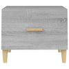Graue Couchtische Cately 50x50x40cm (2er Set Sonoma Holz)