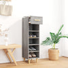 Grauer Schuhschrank Simie 30x35x105cm (Holz)