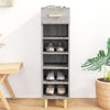 Grauer Schuhschrank Simie 30x35x105cm (Holz)