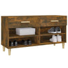 Schuhschrank Rauchereiche Milucu 102x35x55cm (Holz)