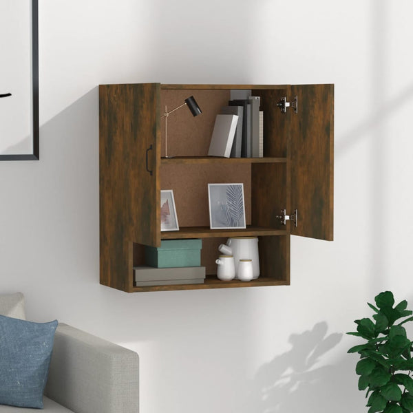 Räuchereiche Hängeschrank Adeliny 60x31x70cm (Holz)