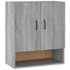 Grauer Wandschrank Adeliny 60x31x70cm (Holz)