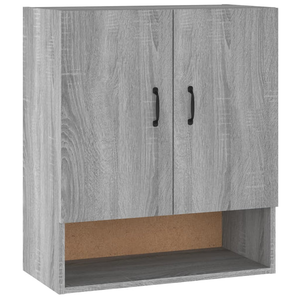 Grauer Wandschrank Adeliny 60x31x70cm (Holz)