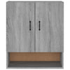 Grauer Wandschrank Adeliny 60x31x70cm (Holz)