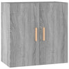 Grauer TV-Wandschrank Pisarov 60x30x60cm (Holz)