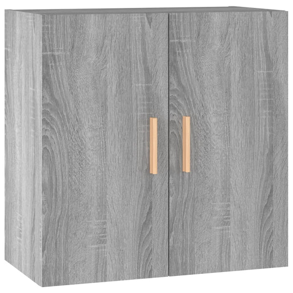 Grauer TV-Wandschrank Pisarov 60x30x60cm (Holz)