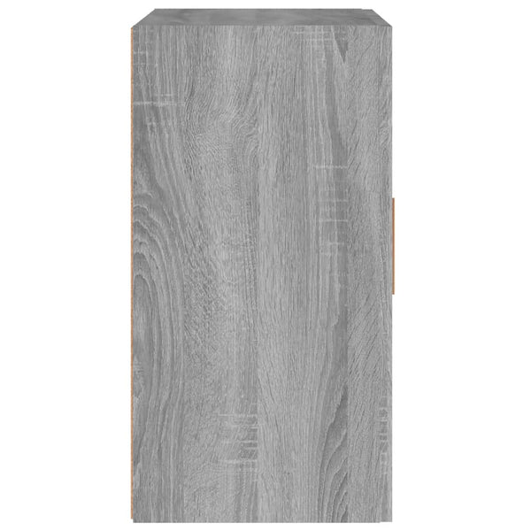 Grauer TV-Wandschrank Pisarov 60x30x60cm (Holz)
